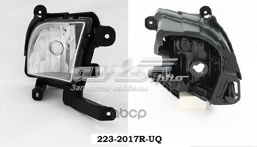 Фара противотуманная, правая Depo/Loro/Abakus 2232017RUQ цена, от 32.26 USD