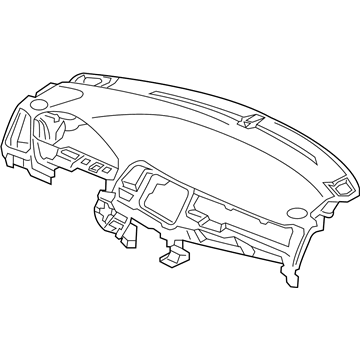Panel frontal interior salpicadero 77100T7WA00ZA HONDA