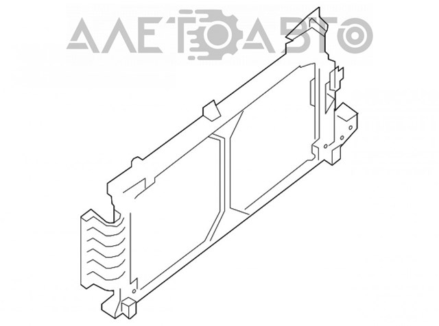 Tanque de expansão do sistema de esfriamento para Nissan LEAF (ZE0)