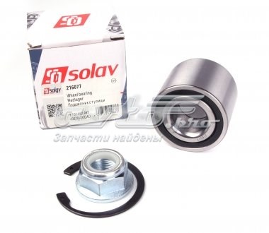 216077 Solgy Подшипник ступицы задней