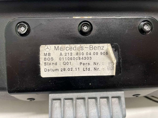 A2128100409 Mercedes Шторка багажного отсека