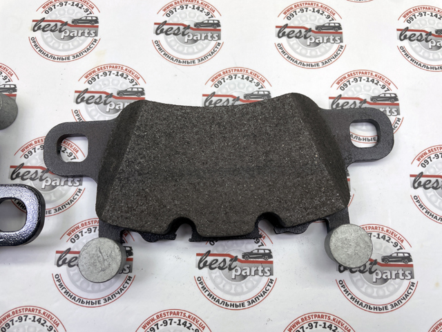 PAE698451 Porsche Колодки тормозные дисковые комплект