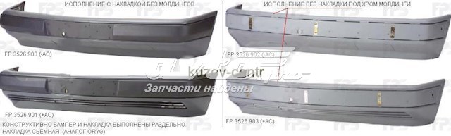 Бампер передний FPS FP3526903