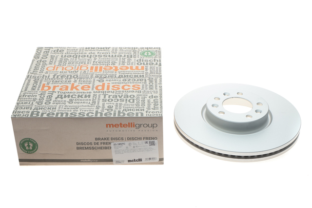 231857C Metelli Диск тормозной передний