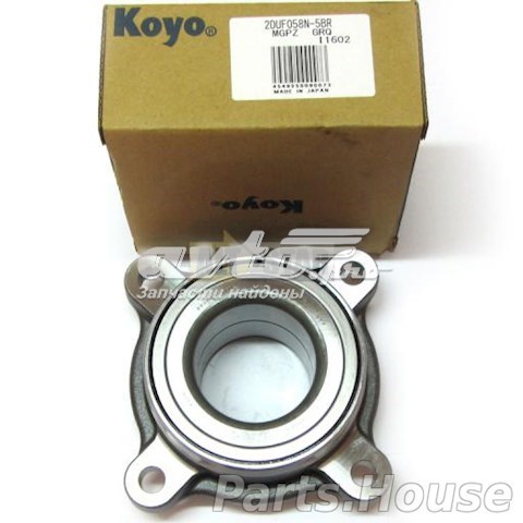 2DUF058N5BR Koyo подшипник ступицы передней