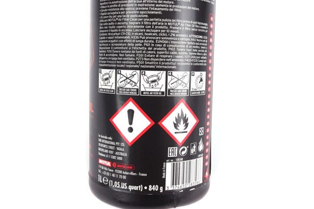 815901 Motul Масло для пропитки воздушных фильтров автомобиля