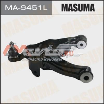 MA9451L Masuma рычаг передней подвески нижний левый