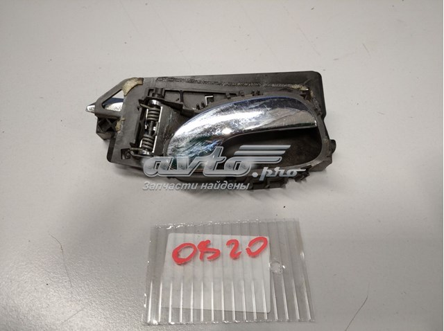 Manecilla de puerta, equipamiento habitáculo, derecha delantera/trasera 9143F5 PEUGEOT