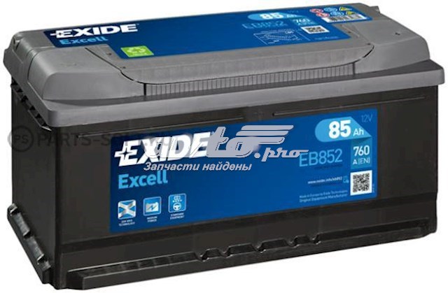 Купить Аккумулятор Exide 85 А/ч (EB852)
