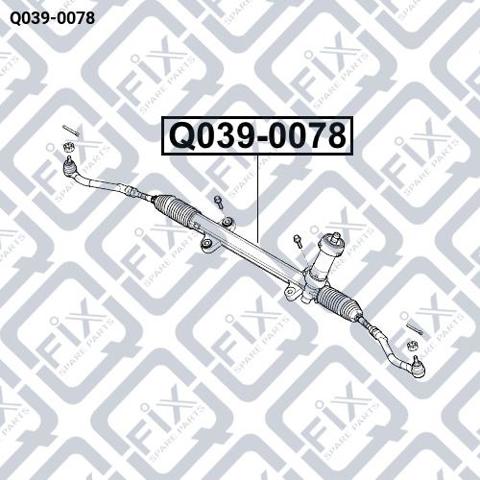 Q0390078 Q-fix Управление рулевое в сборе