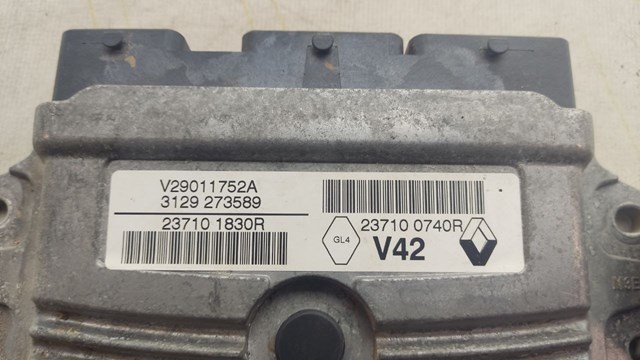 Модуль управления двигателем Renault (RVI) 237100740R