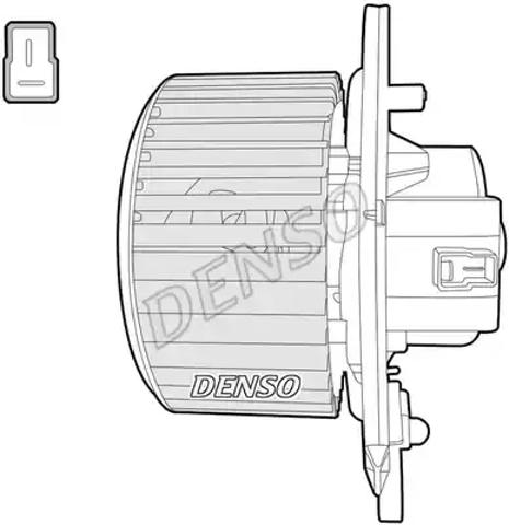 Вентилятор печки 42562718 Iveco
