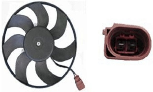 CFF 188 000S Mahle Original ventilador elétrico de esfriamento montado (motor + roda de aletas direito)