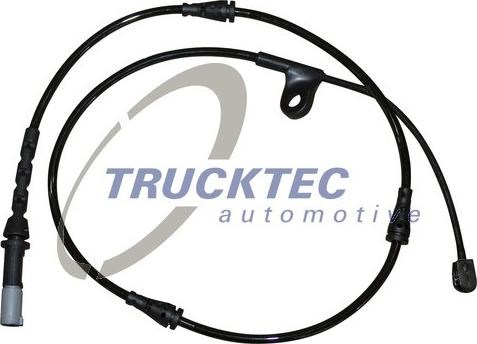 834200 Trucktec sensor dianteiro de desgaste das sapatas do freio