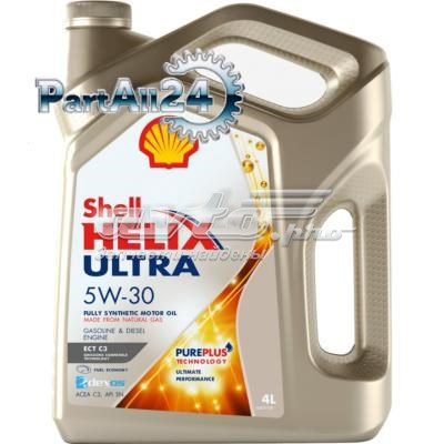 550046363 Shell масло моторное shell helix ultra ect c3 5w30 4l