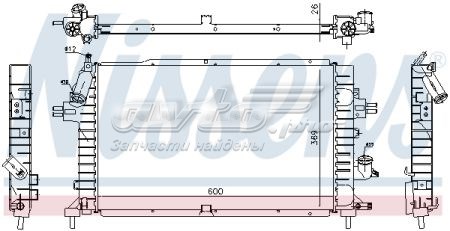 Радиатор NIS63029A Nissens