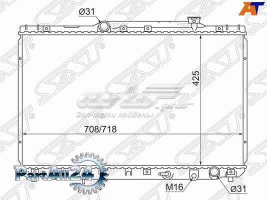 Радиатор охлаждения двигателя SAT TY0003SXV10 цена, от 83.08 USD
