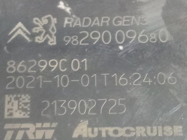  Peugeot/Citroen 9829009680 цена, от 219.84 USD