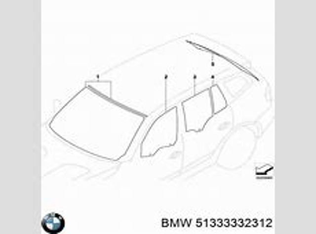 Окно задней двери XYG GS1443D304 цена, от 18.21 USD