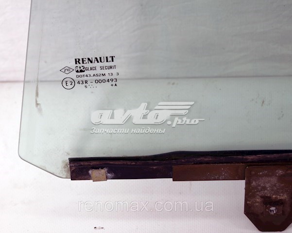 7701467579 Renault (RVI) vidro da porta traseira esquerda