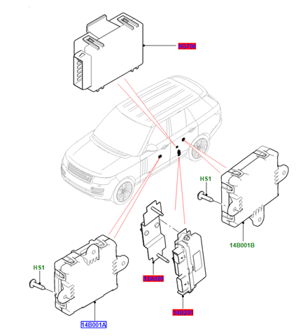 LR072197 Land Rover 