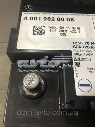 Купить Аккумулятор Mercedes 77 А/ч (A0019828008)