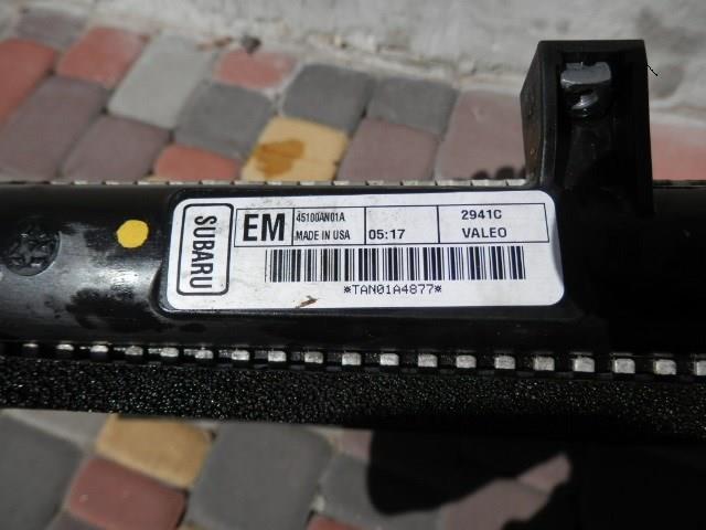 45111AN01A Subaru radiador de esfriamento de motor