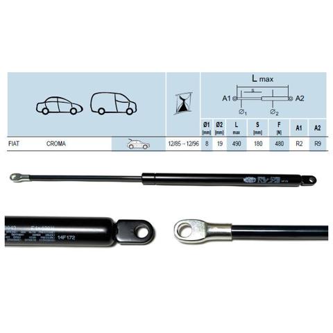 Купить GS0043 Magneti Marelli Амортизатор двери багажника