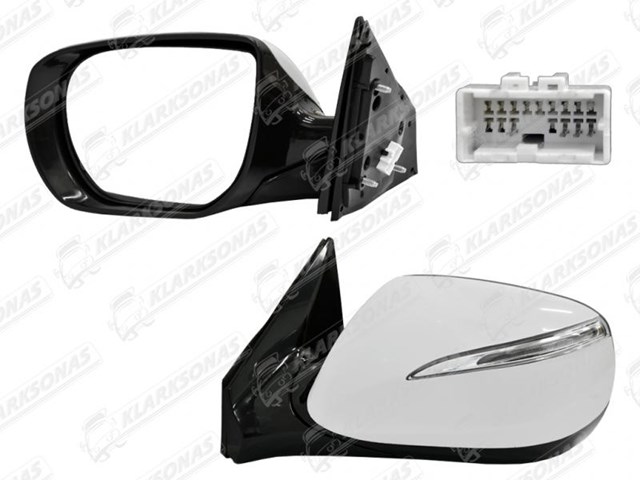 Купить 876102W014 Hyundai/Kia Наружное зеркало левое