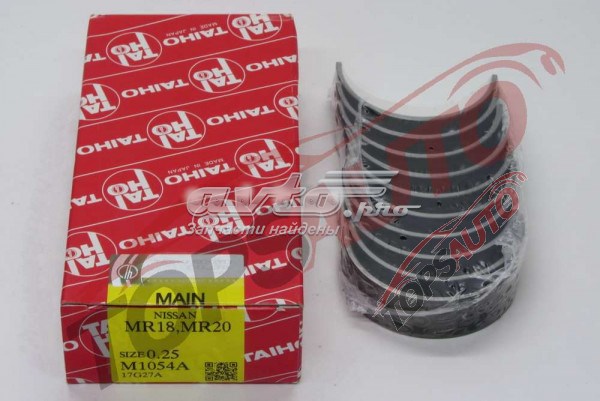 Вкладыши коленвала, коренные, комплект, 1-й ремонт (+0,25) Taiho M1054A025 цена, от 14.89 USD