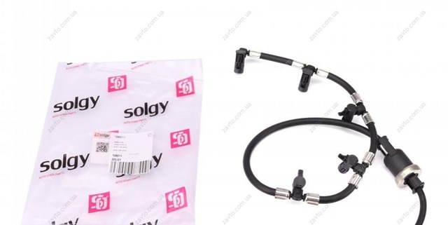 Обратная топливная трубка от форсунок Solgy 108011