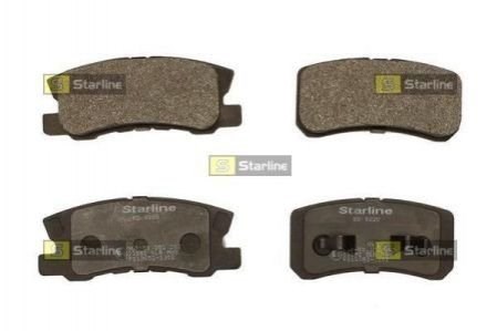 BDS220 Starline Колодки тормозные дисковые комплект