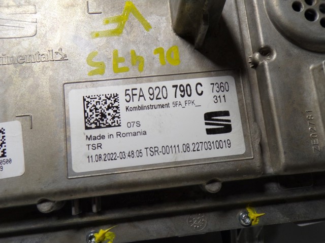 Купить 5FA920790C VAG Панель приборов