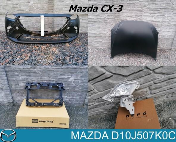 D10J507K0C MAZDA Moldura de parachoques delantero izquierdo D10J507K0C MAZDA