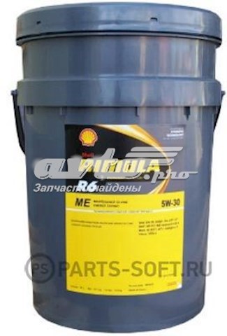 Моторное масло Shell Rimula R6MЕ 5W-30 Синтетическое 20л (550040122)