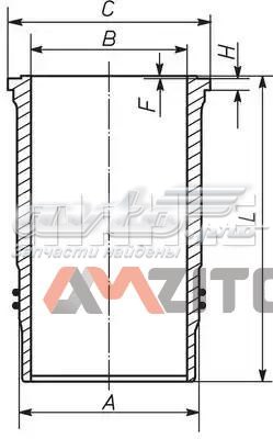 Гильза поршневая 037WN5601 Mahle Original