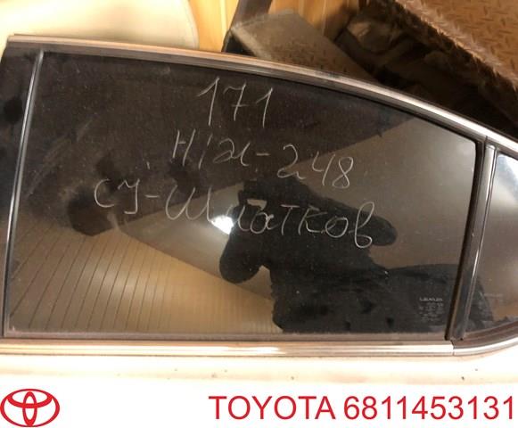 Стекло двери задней левой Toyota 6811453131