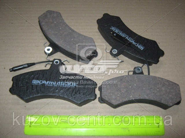 Колодки тормозные передние дисковые DAFMI D530E