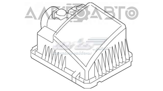 Корпус повітряного фільтра, верхня частина PY8W133AX MAZDA