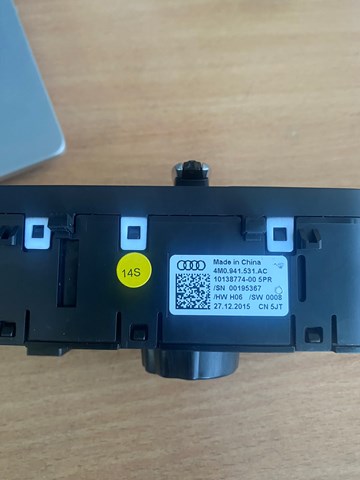 4M0941531AC5PR VAG Переключатели электрические (переключатель света центральный)