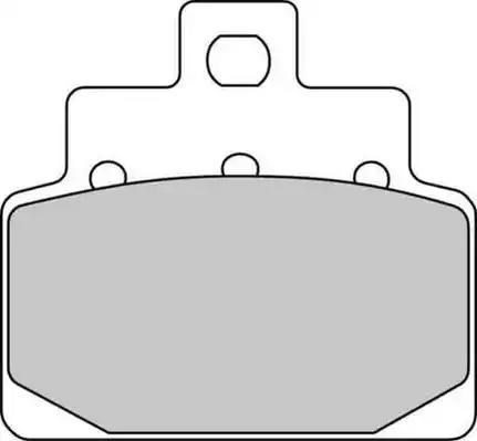 Передние тормозные колодки FDB2095EF Ferodo