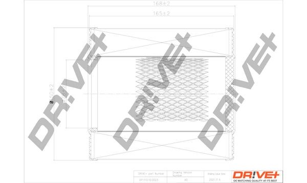 Воздушный фильтр DP1110100023 Dr!ve+