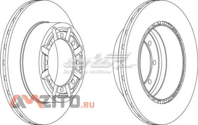 Тормозные диски FCR340A Ferodo