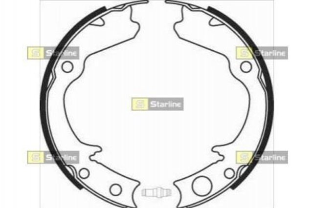 BC08360 Starline Тормозные колодки ручника
