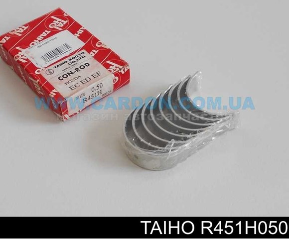 Купить R451H050 Taiho Вкладыши шатунные, 2-й ремонт