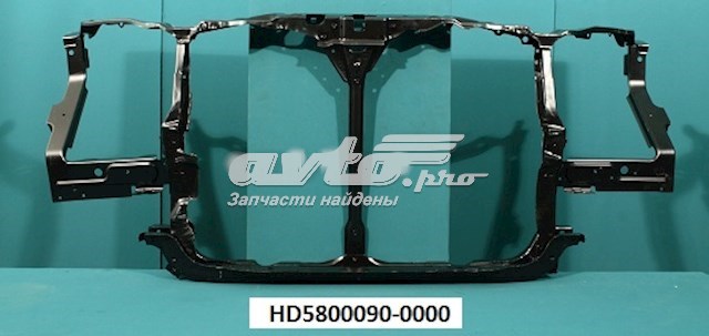 Суппорт радиатора в сборе (монтажная панель крепления фар) на Honda Pilot 