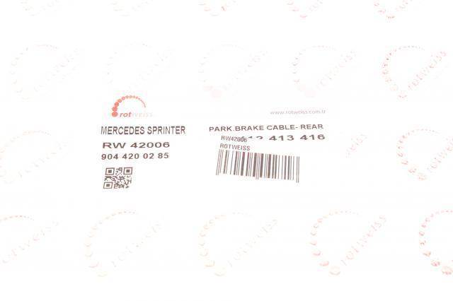 Купить RW42006 Rotweiss Задний правый трос ручника