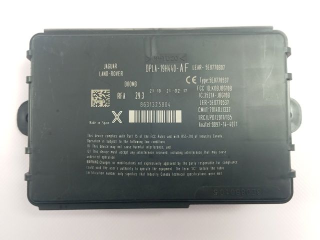  Land Rover DPLA19H440AF цена, от 44.63 USD
