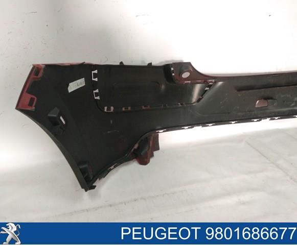 Купить 9801686677 Peugeot/Citroen Задний бампер