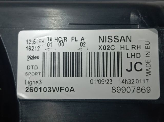 260103WF0A Nissan/Infiniti Фара передняя правая